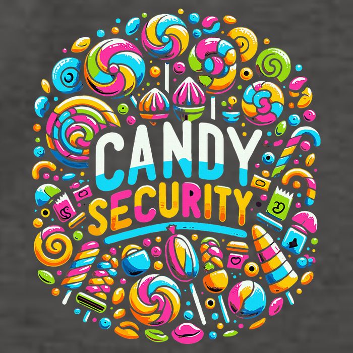 Candy Security Funny Candy Land Costume Candyland Party Vector Backpack