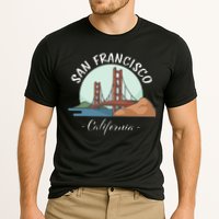 California San Francisco Gift Golden Gate Bridge Souvenir Cooling Performance Crew T-Shirt