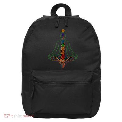 Chakra Spirit Flowing 16 in Basic Backpack