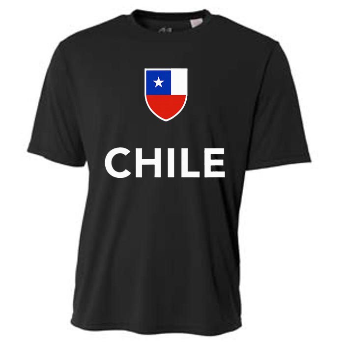 Chile Soccer Football Cooling Performance Crew T-Shirt