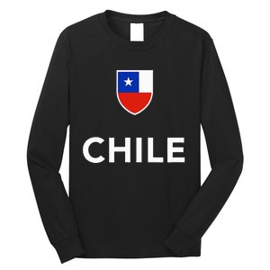 Chile Soccer Football Long Sleeve Shirt