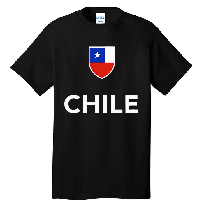 Chile Soccer Football Tall T-Shirt