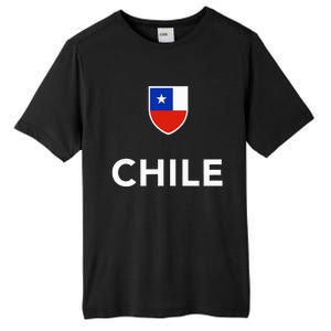 Chile Soccer Football Tall Fusion ChromaSoft Performance T-Shirt