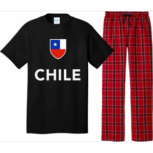 Chile Soccer Football Pajama Set