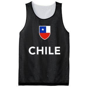 Chile Soccer Football Mesh Reversible Basketball Jersey Tank