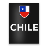 Chile Soccer Football Poster