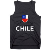 Chile Soccer Football Tank Top