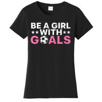 Cool Soccer For Wo Girl Football Soccer Lovers Sayings Women's T-Shirt