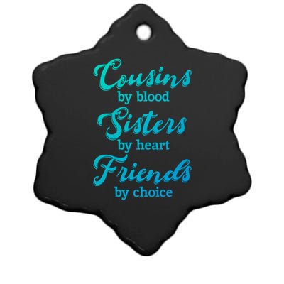 Cousins Sisters Friends Relatives Family Niece Aunt Uncle Cute Gift Ceramic Star Ornament