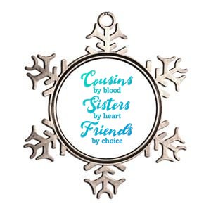 Cousins Sisters Friends Relatives Family Niece Aunt Uncle Cute Gift Metallic Star Ornament