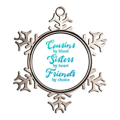 Cousins Sisters Friends Relatives Family Niece Aunt Uncle Cute Gift Metallic Star Ornament