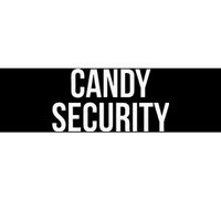 Candy Security Funny Halloween Costume For Parents Bumper Sticker