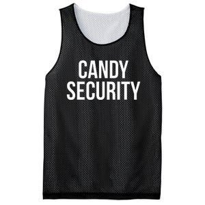 Candy Security Funny Halloween Costume For Parents Mesh Reversible Basketball Jersey Tank