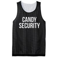 Candy Security Funny Halloween Costume For Parents Mesh Reversible Basketball Jersey Tank