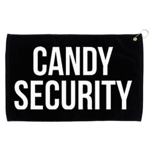 Candy Security Funny Halloween Costume For Parents Grommeted Golf Towel