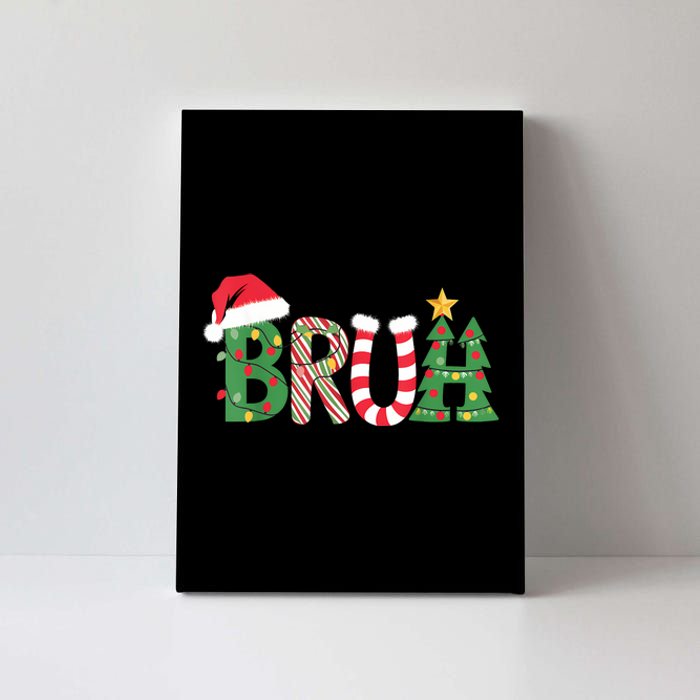 Christmas Shirts For Bruh Funny Christmas Women Canvas