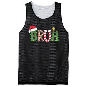 Christmas Shirts For Bruh Funny Christmas Women Mesh Reversible Basketball Jersey Tank