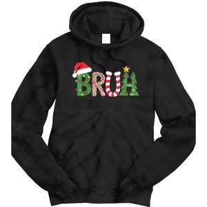 Christmas Shirts For Bruh Funny Christmas Women Tie Dye Hoodie