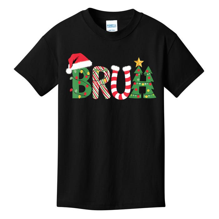 Christmas Shirts For Bruh Funny Christmas Women Kids T-Shirt