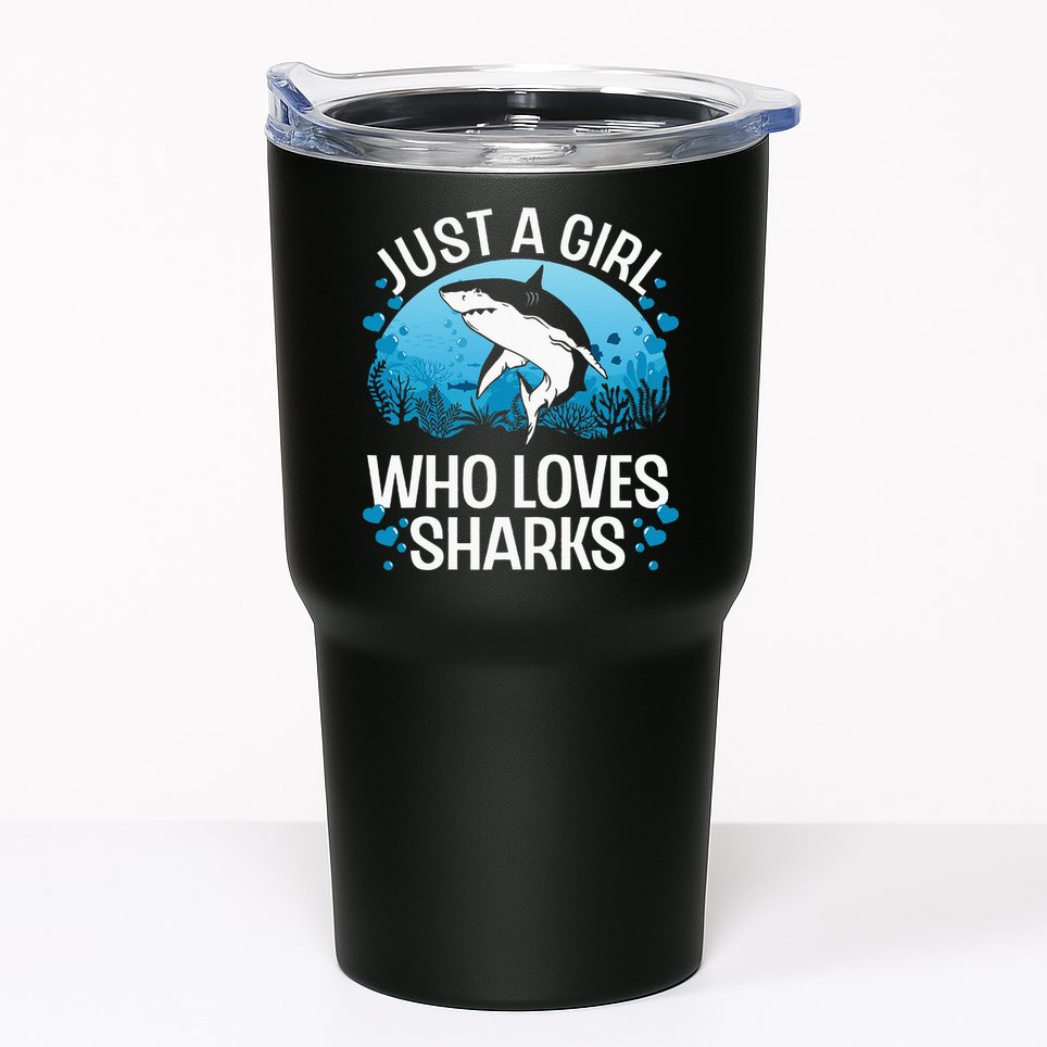 Cool Shark For Women Kids Shark Whale Shark Lover Tumbler
