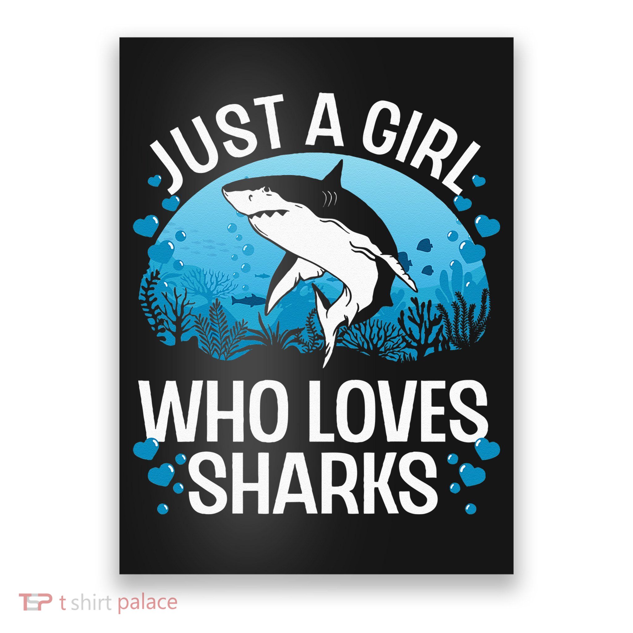 Cool Shark For Women Kids Shark Whale Shark Lover Poster