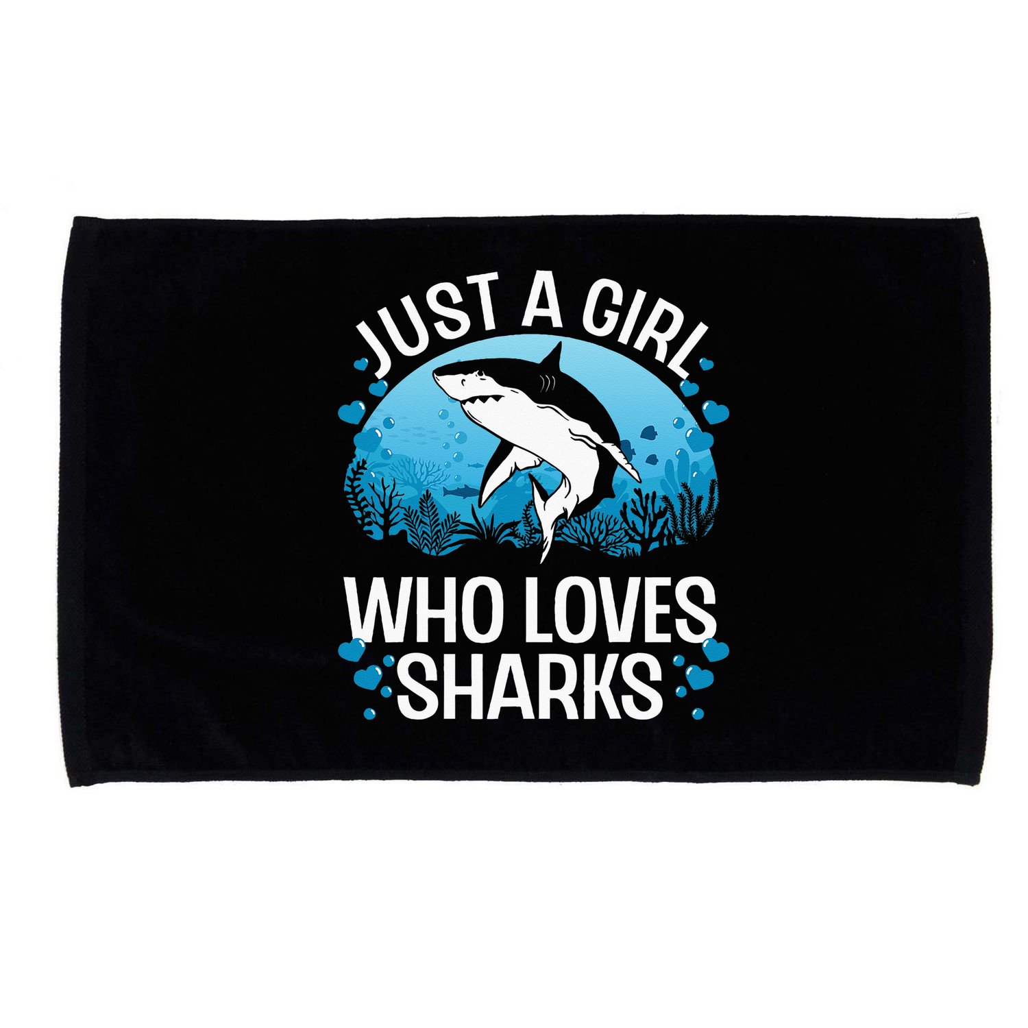 Cool Shark For Women Kids Shark Whale Shark Lover Microfiber Hand Towel