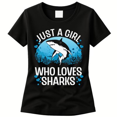 Cool Shark For Women Kids Shark Whale Shark Lover Womens T-Shirt