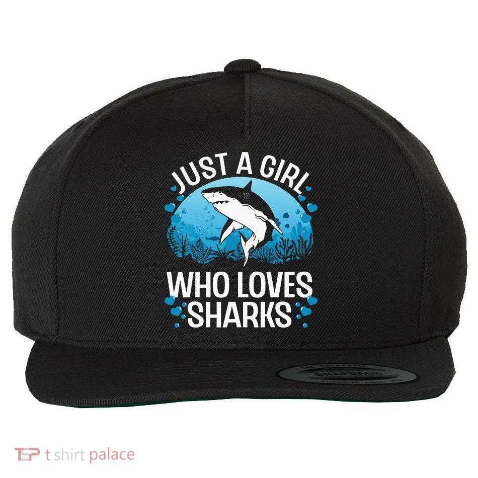 Cool Shark For Women Kids Shark Whale Shark Lover Wool Snapback Cap