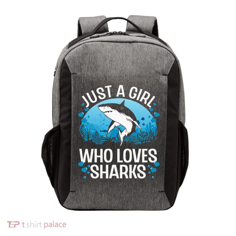 Cool Shark For Women Kids Shark Whale Shark Lover Vector Backpack