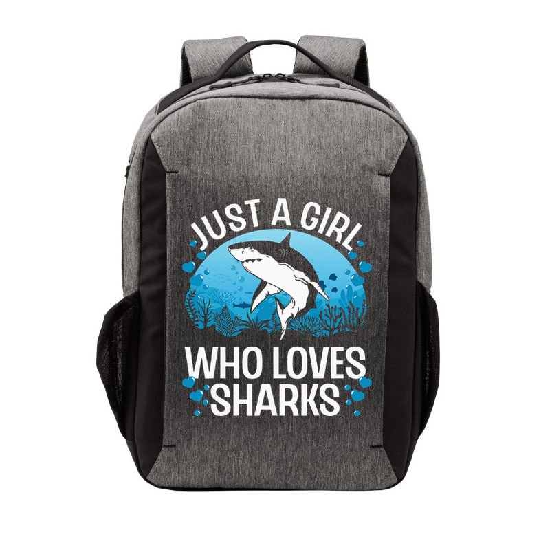 Cool Shark For Women Kids Shark Whale Shark Lover Vector Backpack