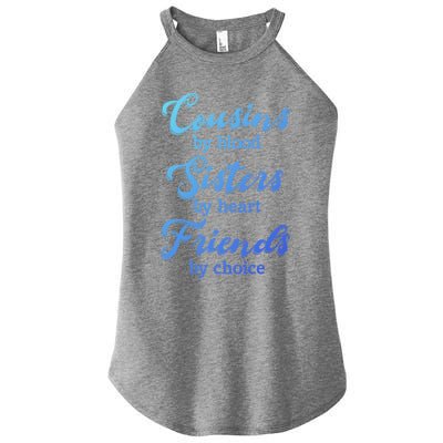 Cousins Sisters Friends Relatives Family Niece Aunt Uncle Cute Gift Women’s Perfect Tri Rocker Tank