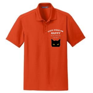 Cat Shirts For Men/Women Funny Cat Shirts For Cat Dad/Mom Dry Zone Grid Polo