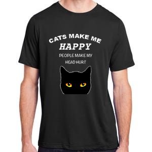 Cat Shirts For Men/Women Funny Cat Shirts For Cat Dad/Mom Adult ChromaSoft Performance T-Shirt