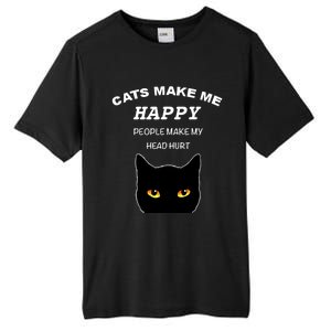 Cat Shirts For Men/Women Funny Cat Shirts For Cat Dad/Mom Tall Fusion ChromaSoft Performance T-Shirt