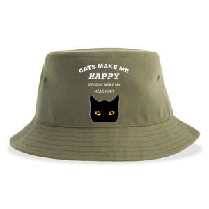 Cat Shirts For Men/Women Funny Cat Shirts For Cat Dad/Mom Sustainable Bucket Hat