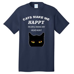 Cat Shirts For Men/Women Funny Cat Shirts For Cat Dad/Mom Tall T-Shirt