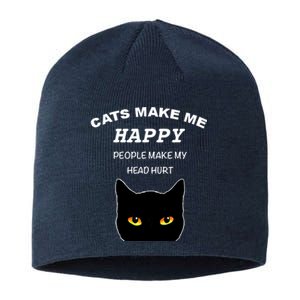 Cat Shirts For Men/Women Funny Cat Shirts For Cat Dad/Mom Sustainable Beanie