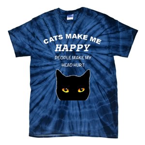 Cat Shirts For Men/Women Funny Cat Shirts For Cat Dad/Mom Tie-Dye T-Shirt