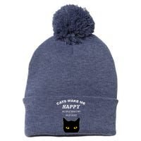 Cat Shirts For Men/Women Funny Cat Shirts For Cat Dad/Mom Pom Pom 12in Knit Beanie