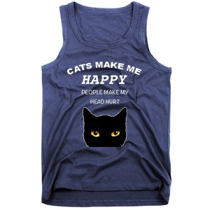 Cat Shirts For Men/Women Funny Cat Shirts For Cat Dad/Mom Tank Top