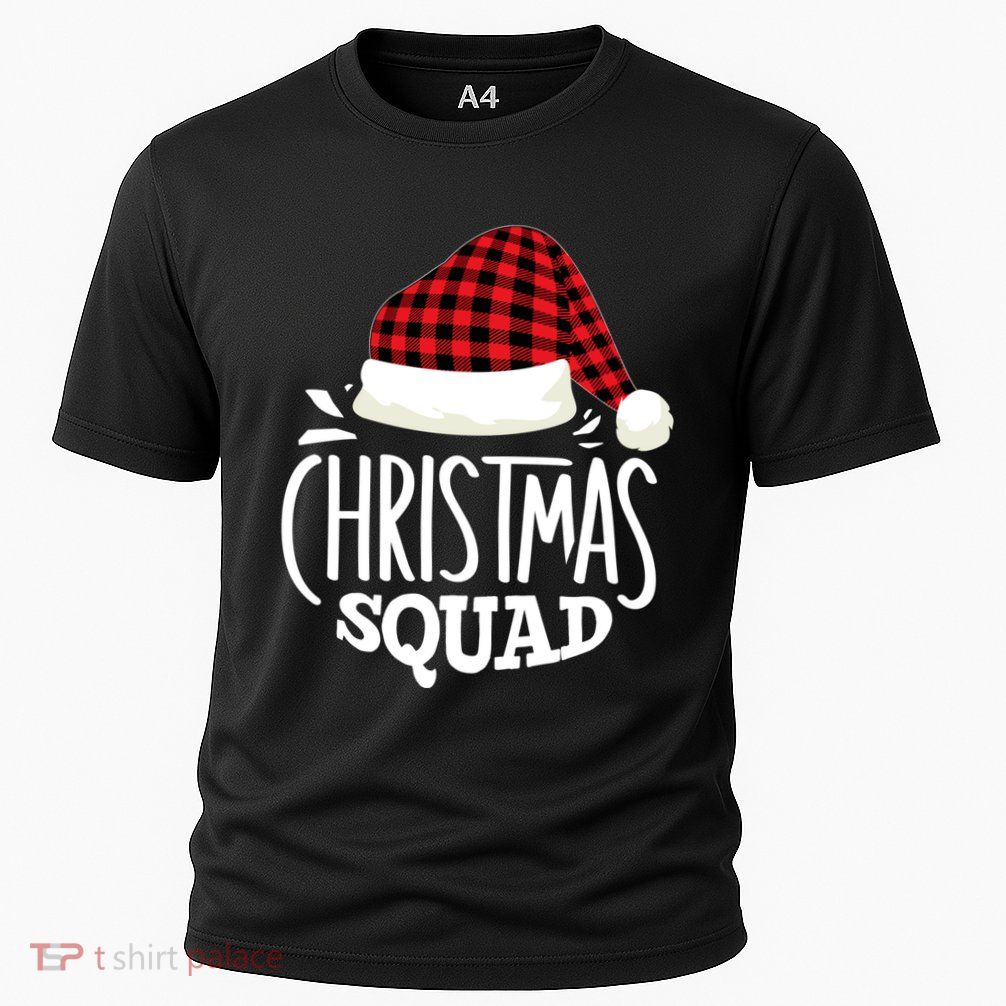 Christmas Squad Family Group Matching Christmas Pajama Party Performance Shirt