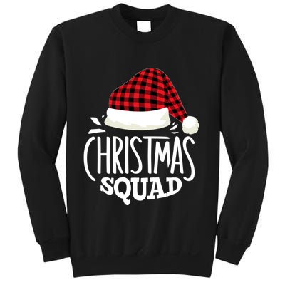 Christmas Squad Family Group Matching Christmas Pajama Party Sweatshirt