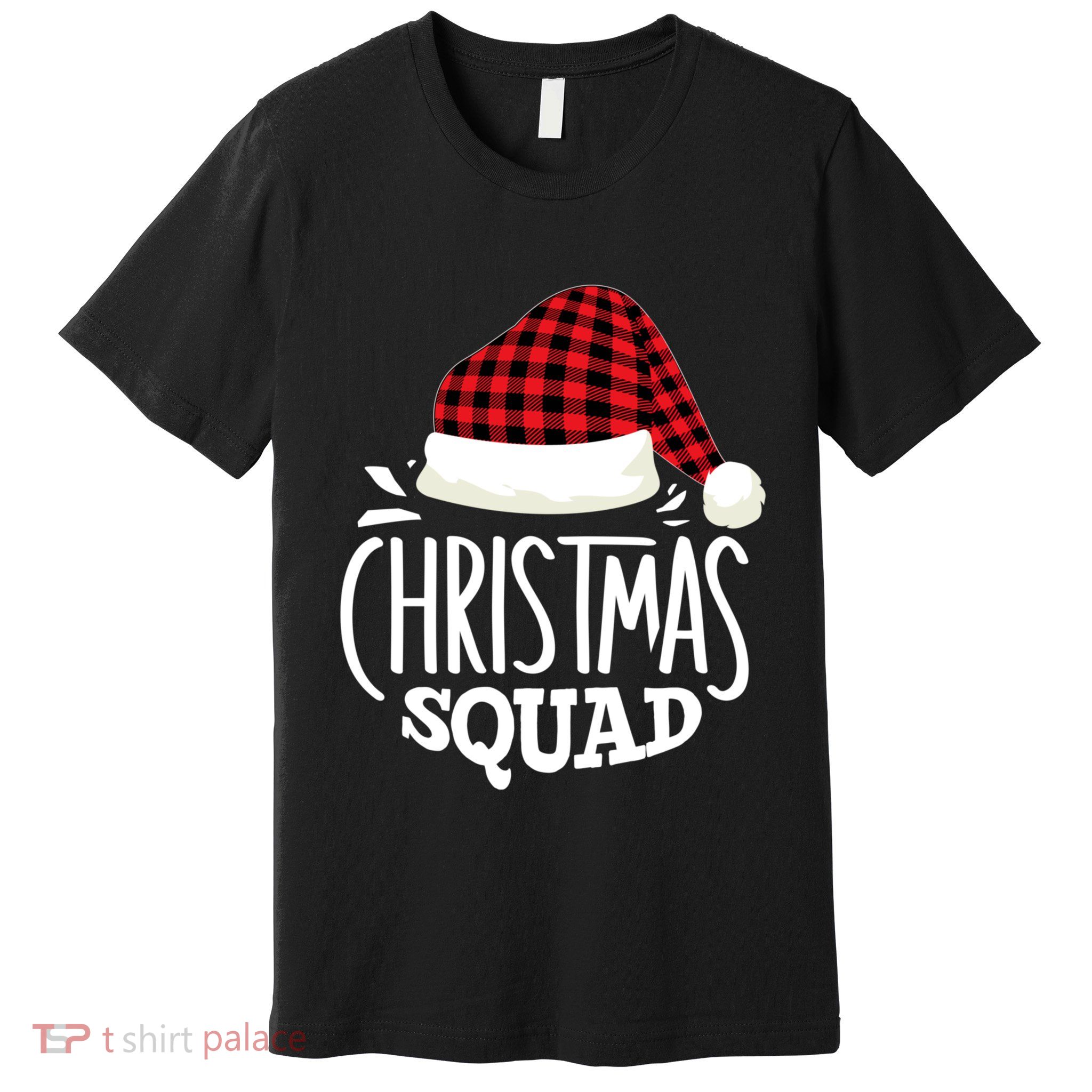 Christmas Squad Family Group Matching Christmas Pajama Party Premium T-Shirt