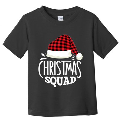 Christmas Squad Family Group Matching Christmas Pajama Party Toddler T-Shirt