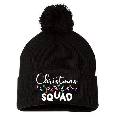 Christmas Squad Festive Cute Gift Pom Pom 12in Knit Beanie