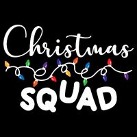Christmas Squad Festive Cute Gift Womens T-Shirt