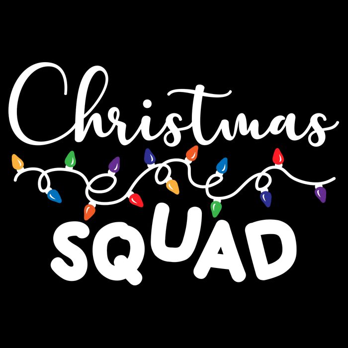 Christmas Squad Festive Cute Gift Womens T-Shirt