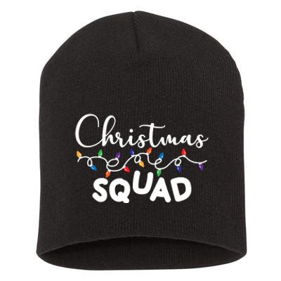 Christmas Squad Festive Cute Gift Short Acrylic Beanie