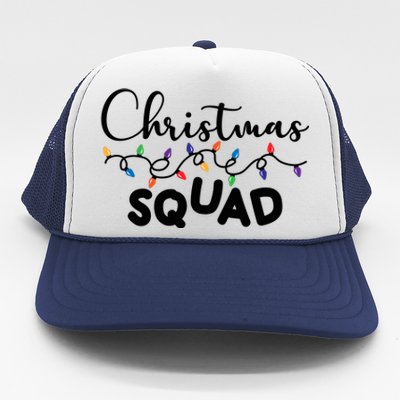 Christmas Squad Festive Cute Gift Trucker Hat