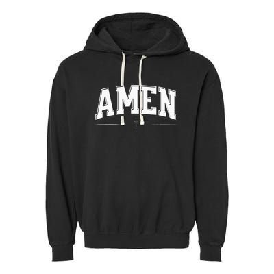 Christian S For Men AMEN Garment-Dyed Fleece Hoodie